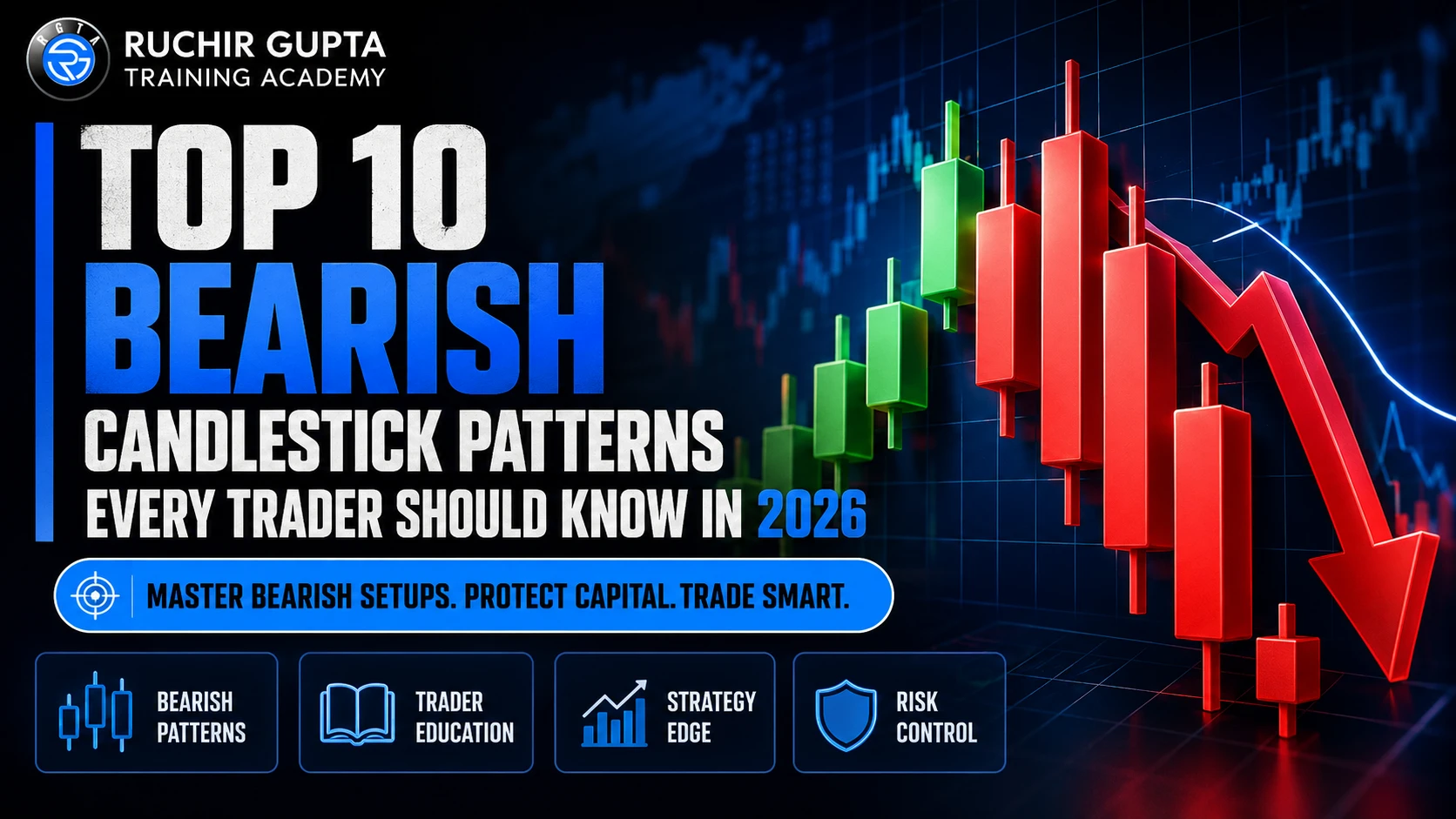 Top 10 Bearish Candlestick Patterns Every Trader Knows